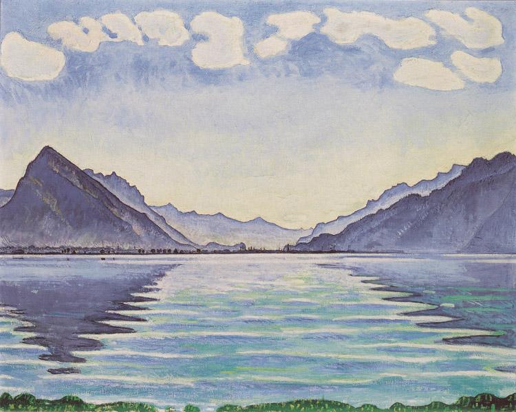 Ferdinand Hodler Lake Thun (nn03) Sweden oil painting art